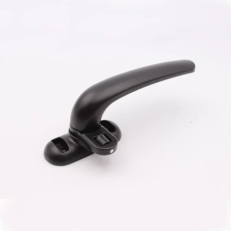 Casement Window Aluminum Alloy Left / Right Hand Locking Handles Grips Solid Window Handle Door and Window Lock Black, White