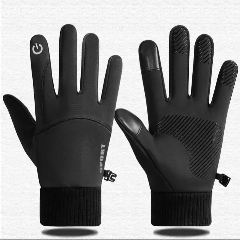 Winter Waterproof Men's Gloves Windproof Sports Fishing Touchscreen Driving Motorcycle Ski Non-slip Warm Cycling Women Gloves