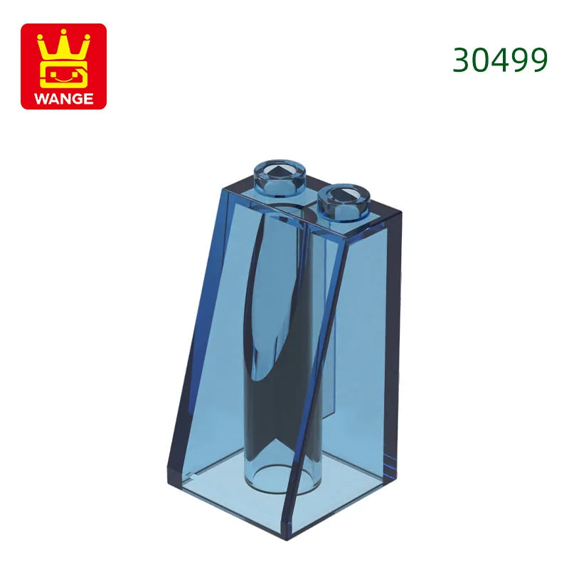 Wange 34Pcs/Lot 30499 2x2x3 Slope Building Block Moc Accessories Compatible with Brick DIY Construction Children Toys Gift Box