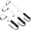 Ice Fishing Spear Hook with Barbs Scalable Fish Grip Metal Portable Fish Gaff for Outdoor Sea Boat Ice Fishing