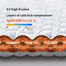 Naturehike Camping R6.5 Inflatable Mattress Air Mat Thick Sleeping Pad Ultralight Portable Outdoor Travel Hiking Damp Proof Mat