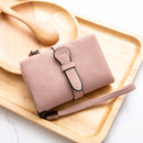MIYIN Women's Small Bifold Leather wallet Rfid blocking Ladies Wristlet with Card holder id window Coin Purse
