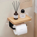 Toilet Tissue Roll Holders Wall Mount with Self  Screw for Small Items,Tissue Holder for Bathroom Kitchen Bedroom