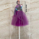 Disney Princess Cake Decoration Frozen Cake Cupcake Toppers Cake Flag for Baby Shower Happy Birthday Supplies Party Cake Decor