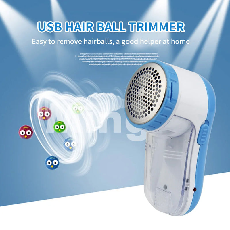 Portable Household Hair Ball Trimmer Electric Lint Remover Sweater Shaver Clothes