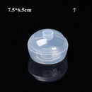 8Styles Plastic Storage Box Small Square Clear Black Box For Jewelry Diamond Embroidery Craft Bead Pill Home Storage Supply