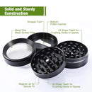 EVIL 40/50/63MM Manual Grass Smoke Grinder Herbal Crusher Zinc Alloy Dry Herb Tobacco Grinders for Smoking Pipe Accessories