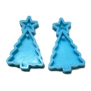DIY Christmas Halloween Earrings Epoxy Resin Mold Eardrop Dangler Silicone Mould