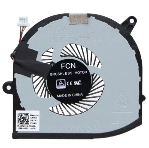 New laptop CPU GPU Cooling fan for Dell Precision 5530 M5530 XPS 15 9570 0MV340 XPS15 7590 XPS 15 7590 M5540 008YY9 0TK9J1