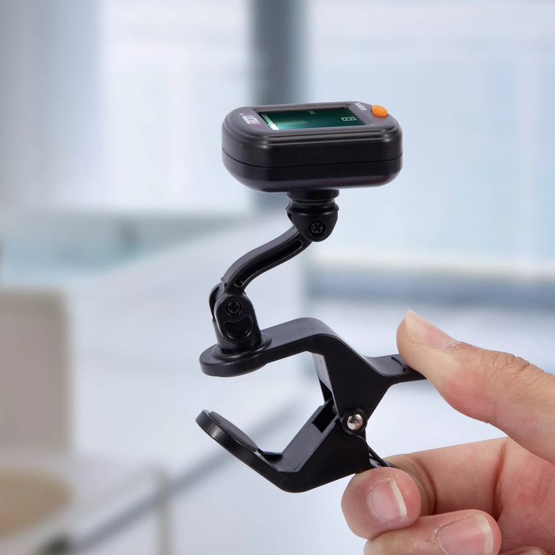 Guitar Tuner Rotatable Clip-on Tuner LCD Display for Chromatic Acoustic Guitar Bass Ukulele Guitar Accessories