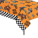 Dirt Bike Tablecloths Cup Napkins Motocross Birthday Party Favors Racing Motorcycle Theme Party Supplies Disposable Table Cover