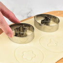 9Pcs Easter Cookie Cutters Stainless Steel Egg Chicken Bunny Carrot Shape Biscuit Mold For Easter Party Baking Decoration