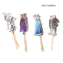 Frozen Anna Elsa Princess Birthday Party Decorations Kids Disposable Tableware Plates Cups Napkins Balloons Baby Shower Supplies