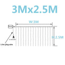 3x3/6x3/10x3m LED Icicle String Lights Christmas Fairy Lights Garland Outdoor Home For Wedding/Party/Curtain/Garden Decoration