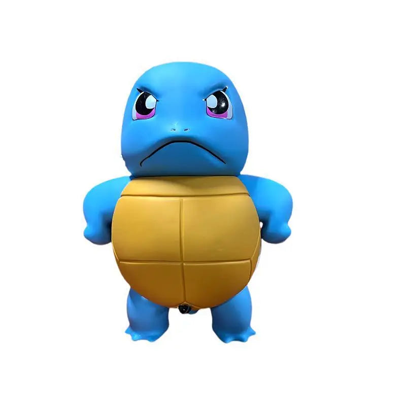 Pokemon Squirtle Anime Figure Car Ornament Figurine Water Spraying Squirtle Cute Pendant of Car Toys for Kids Christmas Gift