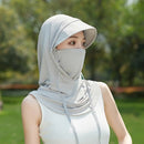 Men Breathable Full Head Mask Women Summer Sun Protection Cooling Long Balaclava Face Mask Neck Cover for Cycling Fishing