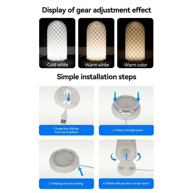For Bambu Lab Led Lamp Kit 001 Hardware Bambulab Light Kit Led Light Parts Model 3d Printing Parts
