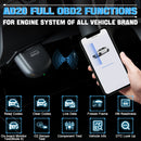 XTOOL AD20 Bluetooth Auto OBD2 Scanner 2025 Code Reader OBD 2 Diagnostic Tools Read fault code Engine Diagnosis Free Application