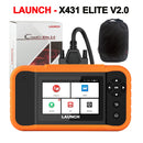 LAUNCH X431 Creader ELITE 2.0 BBA FGC Car Diagnostic Tool Auto OBD OBD2 Scanner All System ECU Coding Bi-Directional Free Update