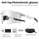WEST BIKING Cycling Photochromic Men Sunglasses Women Bicycle Riding Outdoor Sports Bike Anti-fog Glasses Cycling Equipment