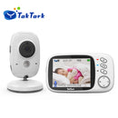TakTark 3.2 Inch Wireless Video Baby Monitor With Lullabies Auto Night Vision Two Way Intercom Temperature Monitoring Babysitter