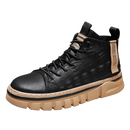 Damyuan Non-Leather Shoes Men Comfortable Sneakers Men Waterproof Non-Slip Outdoor Casual Shoes Tooling Motorcycle Boots 39-44