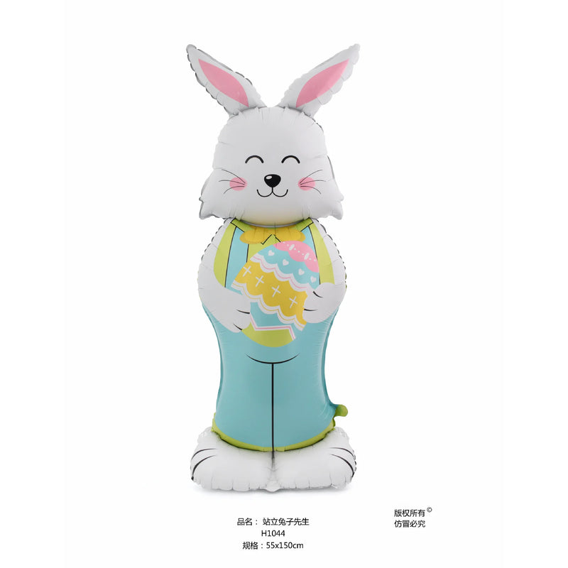 Easter Banner Easter Sign Garlands Rabbit Swirl Hanging Decoration Easter Egg Carrot Bunny Banner Happy Easter Party Decorations