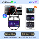Junsun V1 Wireless CarPlay AndroidAuto Radio For Peugeot 206 206CC 206SW 2001-2008 4G Car Intelligent Systems 2Din Autoradio GPS