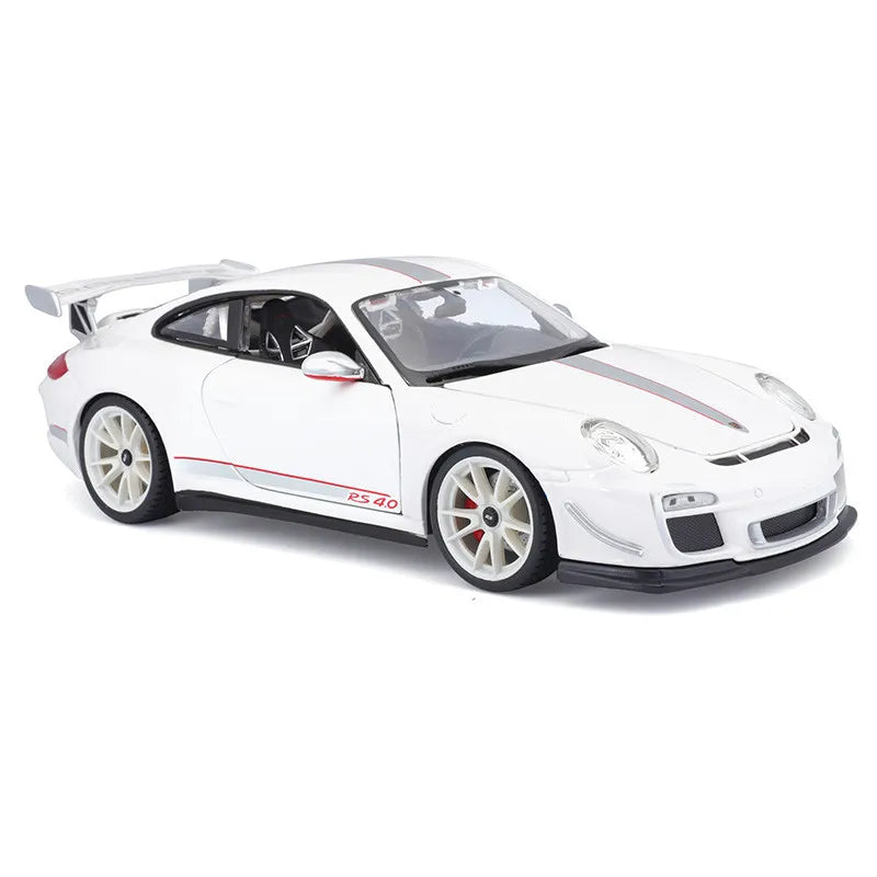 Bburago 1:18 Porsche 911 GT3 RS 4.0  356B Static car model toys Alloy Luxury Vehicle Diecast  Cars Model Toy Collection Gift