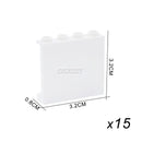 MARUMINE MOC Build Block Part Window Glass House Transparent Wall Panel 87552 87544 60581 87543 59349 Creative Brick Accessories