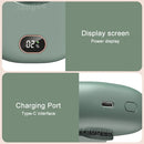 Portable Mini Fan Waist Clip Fan Rechargeable Hanging Neck Fan Outdoor Camping Waist Fan USB Small Cooling Pocket Fan for Travel