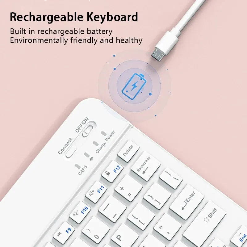 Bluetooth Wireless Keyboard Mouse For ipad Phone Tablet Portable Bluetooth Keyboard and Mouse For Samsung Xiaomi Huawei Android