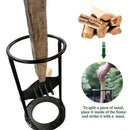 Manual Firewood Distributor - Firewood Distributor Wedge Hatchet - Handmade Cast Iron Kindling Firewood Splitter,Outdoor Tools