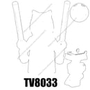 C032-C039 Action Figures Movie accessories Building Blocks Bricks toys C032 C033 C034 C035 C036 C037 C038 C039 PG630 PG631