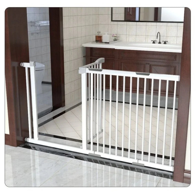 Auto Close Dog Fence Gate Pet Protective Door Child Protective Fence Baby Safety Gate Easy Installation Without Drilling
