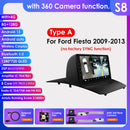 Hizpo 9inch Android13 Car Radio for Ford Fiesta 2009 - 2017 Sync Multimedia DSP RDS CarPlay 4G BT GPS Navigation UI7862 Headunit