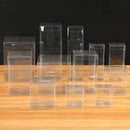 10Pcs Clear PVC Candy Gift Box Transparent Cookie Chocolate Cake Packaging Boxes Baby Shower Birthday Wedding Favors Christmas