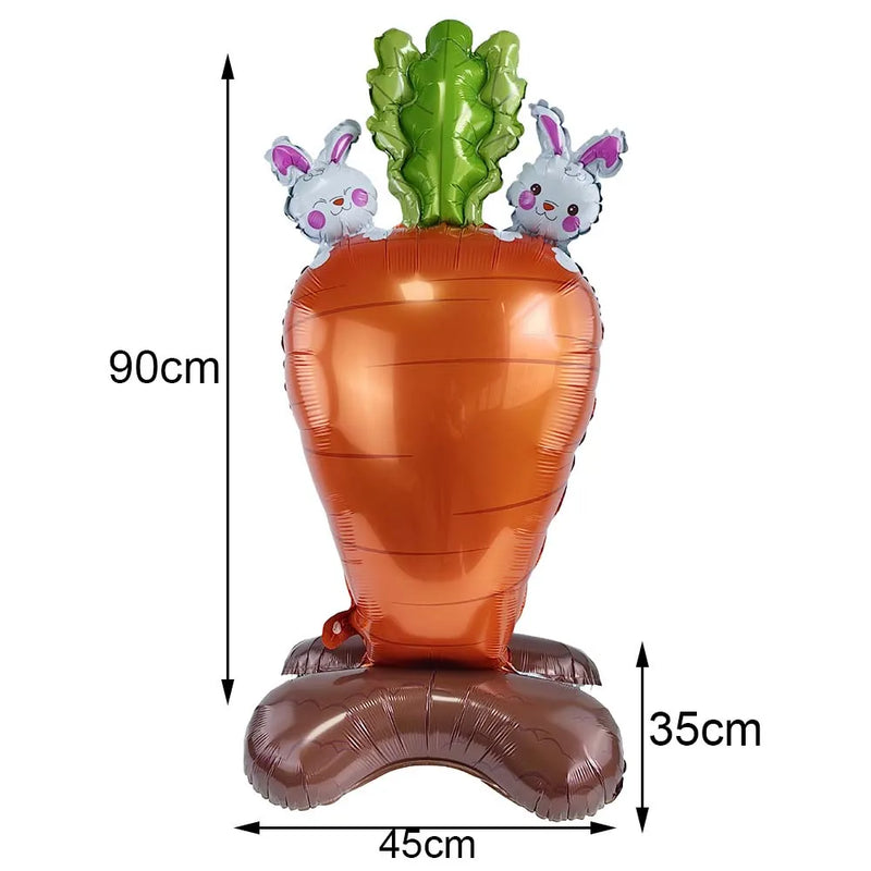 Cute Animal Easter Rabbit Mini Figurines Bunny Carrot Cake Decoration Chick Cupcake Toppers Easter Party Baking Supplies
