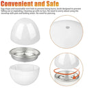 1/4 eggs Microwave Egg Steamer Boiler Cooker Easy Quick 5 Minutes Hard Or Soft Boiled Egg Boiler Kitchen Cooking Tools