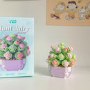 Flower Building Block for Children 6 to 10 Years Bricks Educational Toys Mini Building Toys for Kids Girl 8 Year Old Games Child