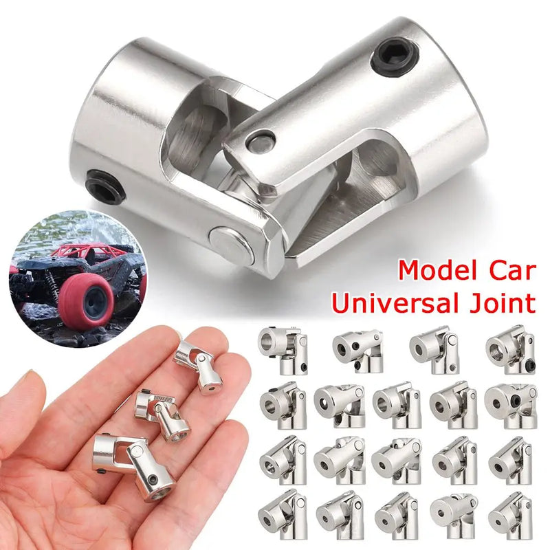 2mm/2.3mm/3mm/3.175mm/4mm/5mm/6mm/8mm Rc Boat Car Metal Cardan Joint Gimbal Couplings Shaft Motor Connector