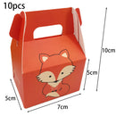 Fox Birthday Decorations Balloon Cupcake Toppers Woodland Animals Theme Party Dress Up Supplies Fox Paper Lantern Kids Gifts