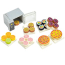 MOC Creative Building Blocks Dollar Cents Money Coins Cash Bill City Gold Silver Treasure Chests Bricks 3069 30385 Printed Tile