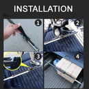 Boot Flaps Car Rear Trunk Cargo Box Limit Rod Bracket Support Fixed for Pick Up Trunk Mitsubishi Triton L200