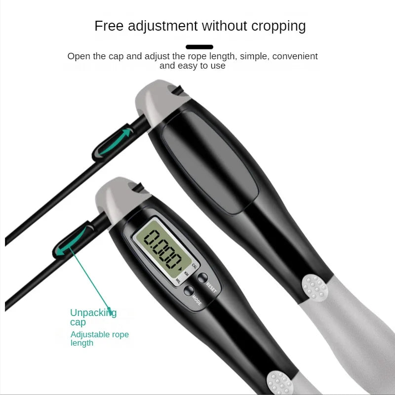 Creative Counting Skipping Rope Wireless Skip Rope ABS Smart Electronic Digital Lose Weight Cordless Jump Ropes Portable
