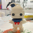 Moc Brickheadz Movie All Members action Figures Classic Character Building Block Set Doll Brick Model DIY Toy Birthday Gifts