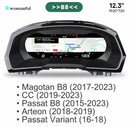 12.3'' Lcd Digital Dashboard Cluster For VW Scirocco Jetta Golf 6 7 MK7 Passat B8 B7 modify Auto Radio Instrument Paneel Cockpit