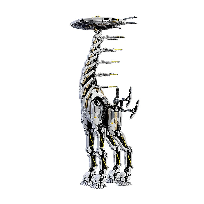 New MOC Horizon Zero Dawned Long-necked Beast Action Figure Building Block Mechanical Monster Mech Constructor Bricks Toys Gifts