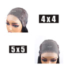 Nneka Ready To Wear 5x5 Hd Lace Closure Wig Straight Lace Front Wigs Human Hair 4x4 Closure Human Hair Wig Glueless For Women