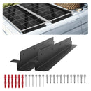 CP-SETUNO 2PCS Z-shaped Solar Panel Holder, Solar Panel 50-450w, Suitable for Motorhomes, Boats and Wall Mounting, for One Solar